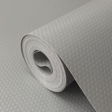 wohomuke Shelf Liners, 44.5x600cm Kitchen Drawer Liner Drawer Mats Washable EVA Cupboard Cabinet shelf protector (Light Grey,44.5cmx6m)