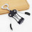 Foho Corkscrew Wine Bottle Opener with Bottle Stopper, Waiters 5