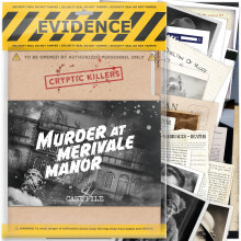 Unsolved murder mystery game - Cold Case Files Investigation - CRYPTIC