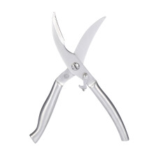 Multipurpose Kitchen Scissors, Food Grade Stainless Steel Blades for Meat, Poultry, Fish & Seafood Cutting, Spring Loaded Shears with Non-Slip