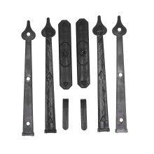 Gegalvaniseerde ventilatiekapjes voor garagedeuren, decoratieve accessoires voor garagedeuren, magnetische ABS-accenten voor weerbestendige