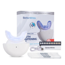 Betterwhite LED Teeth Whitening Kit with 4 Gel Syringes & Case | Formulated by Dentists | Professional Tooth Whitening for Sensitive Teeth | Enamel-S