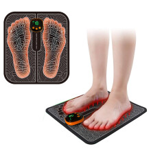 EMS Foot Massager,Electronic Muscle Stimulatior Massage Mat,8 Modes 18 Intensities Relax Muscles,Folding Portable Feet Massage Machine