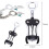 Foho Corkscrew Wine Bottle Opener with Bottle Stopper, Waiters 2