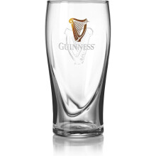 Guinness Embossed Pint Glass
