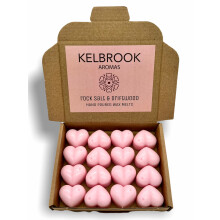 Wax Melts - Rock Salt and Driftwood | 16 Pack | Strong Scented | Made in The UK | Plastic Free | Vegan