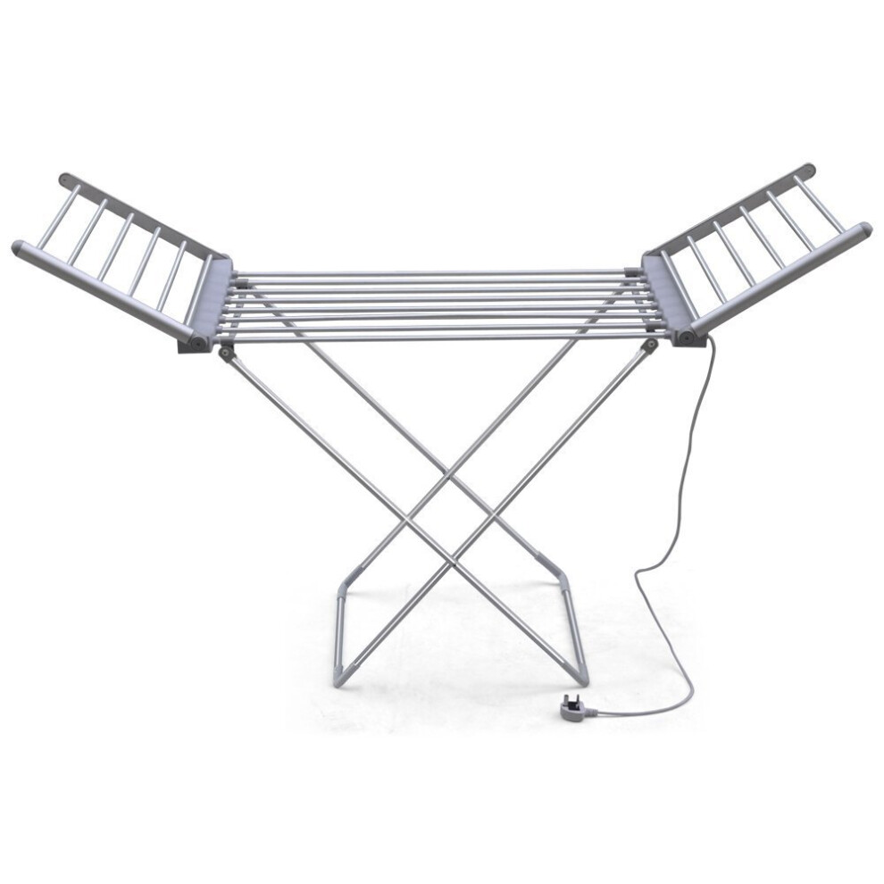 Generic 50Hz/230W Wing Electric Heated Clothes Foldable Airer Stable Dryer 13169596