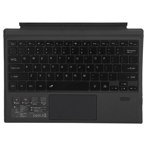 Μαγνητικό πληκτρολόγιο για Surface Pro7, Trackpad ακριβείας, επαναφορτιζόμενη μπαταρία, 1