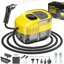 3 Level Adjustable Pressurized Handheld Steam Cleaner for Home, 10s Heat-Up Handheld Steamer for Cleaning, 1.6 Qt Tank Portable Steam Cleaner Handhel