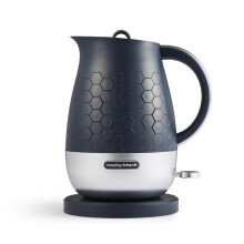 Morphy Richards Cassini Jug Kettle, 1.7L, 3Kw Rapid Boil, Precision Pour Spout, Boil Dry Protection, Cord Storage, Anti-Limescale Filter, Outer Space