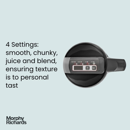 Morphy Richards Morphy Richards 1.6L Sauté & Soup Maker, 4 Settings, Pause Function, 1