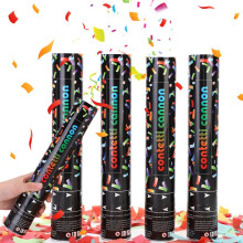 Confetti Cannons Biodegradable, 2026 New 4PCS Coloured Party Poppers, 30CM Large Confetti Cannons, Wedding Confetti Cannons, Party Poppers Confetti C