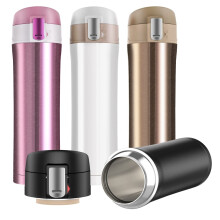 FAPPEN Double Walled Vacuum Flask Thermo, 500ml Stainless Steel Insulated Water Bottle, Flask for Hot and Cold Drinks, Travel Coffee Mug, Sports Wate