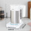 Bosch Bosch Sky TWK7201GB 7 Variable Temperature settings & KeepWarm function, Cordless Kettle, 1.7 Litres, White/Silver 3
