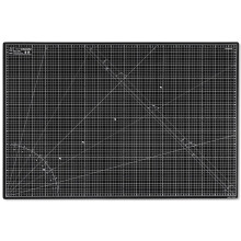 Elan A1 Cutting Mat Black and Taupe, 5-Ply Hobby Board for Crafts 90X60 CM, Large Self Healing Cutting Mat A1, Large Craft Board for Sewing