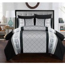 Lazzaro King Size Duvet Cover Sets - Premium Microfiber Kingsize Duvet Cover Sets (230 x 220 cm) 3 PCs - Ultrasoft Hypoallergenic Reversible Quilt Co