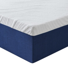 Hiimgo King Mattress Memory Foam - Orthopaedic Medium Firm Support, Breathable Carved Knitted Cover for Back Pain & Pressure Relief (200x150x22cm)