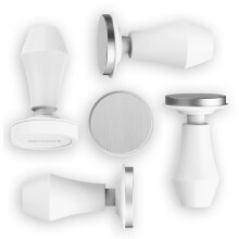 Normcore 58.5mm Espresso Coffee Tamper V4, Spring Loaded Tamper with 15lb/25lb/30lb Interchangeable Springs, Compatible with 58mm Portafilter Baskets