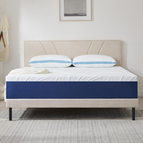 Hiimgo Double Mattresses Memory Foam - Orthopaedic Medium Firm 1
