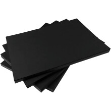 Hawksbill A4 Black Card 100 Pack 180 GSM Black Paper for Arts Craft