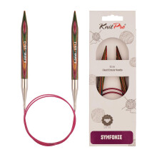 KnitPro Symfonie Fixed Circular Needles 32" (80cm) | 9.00mm