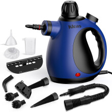 KLONA Steam Cleaner, Multi-purpose Steam Cleaner Handheld Device with 10 Accessories for Removing Steam Cleaning for All Dirt, Upholstery Furniture,