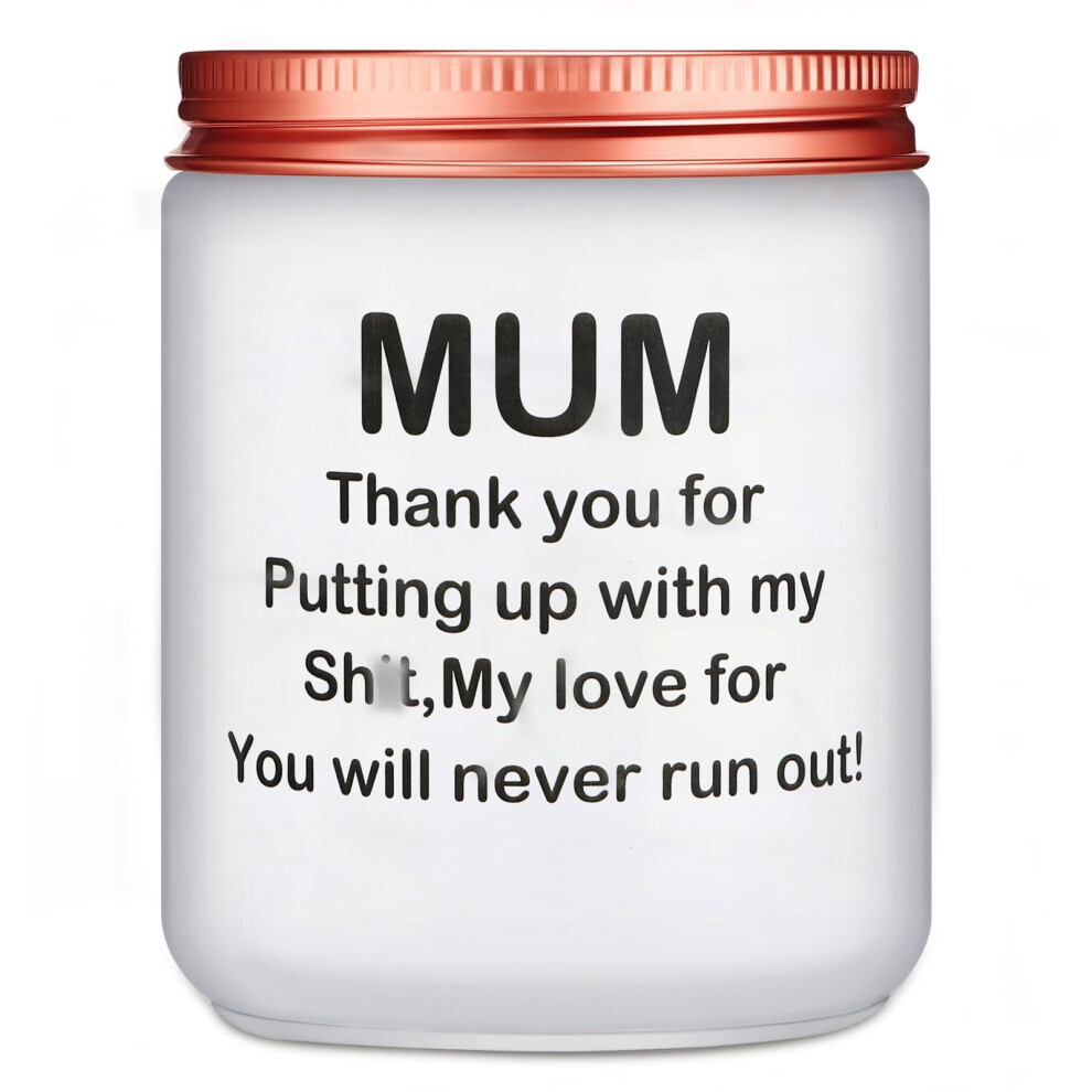 Mothers Day Gifts From Daughter Son,Christmas Gifts For Mum,Funny Birthday Gift For Mum,Scented Candle Gift For Mummy Wompolle