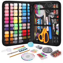 Coquimbo Professional Sewing Kit Gifts for Grandma, Mom, Adults, Beginner, Home Traveler, Emergency, Portable Sewing Supplies with Tailor Scissors, 3