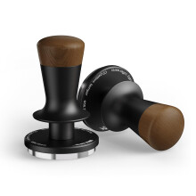 MHW-3BOMBER 58mm Coffee Tamper, Espresso Spring Loaded Tamper with Ripple Base, Coffee Hand Tampers fit 58.35 mm Portafilter, Self Leveling Espresso
