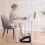 Hmseng Foot Rest Under Desk, Adjustable Height/Angle Ergonomic Foot Stool with Large Roller Massager Function, for Improved Posture/Pressure Relief/S 6