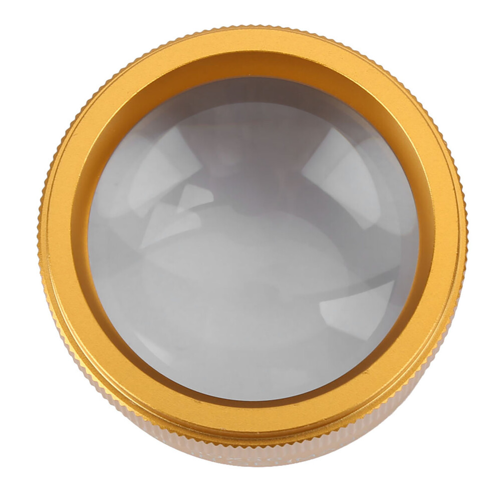 Gold 30X Magnifying Glass Handheld Portable Jewelry Coin Identification Tool