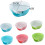 Double Layer Snack Serving Bowl with Shell Holder for Nuts Olives Cherries 2 in 1 Design 4