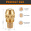 ONB7-2 Pcs Solid Oil Burner Nozzle 0.85-80 B Replacement Brass 80 Degree 3