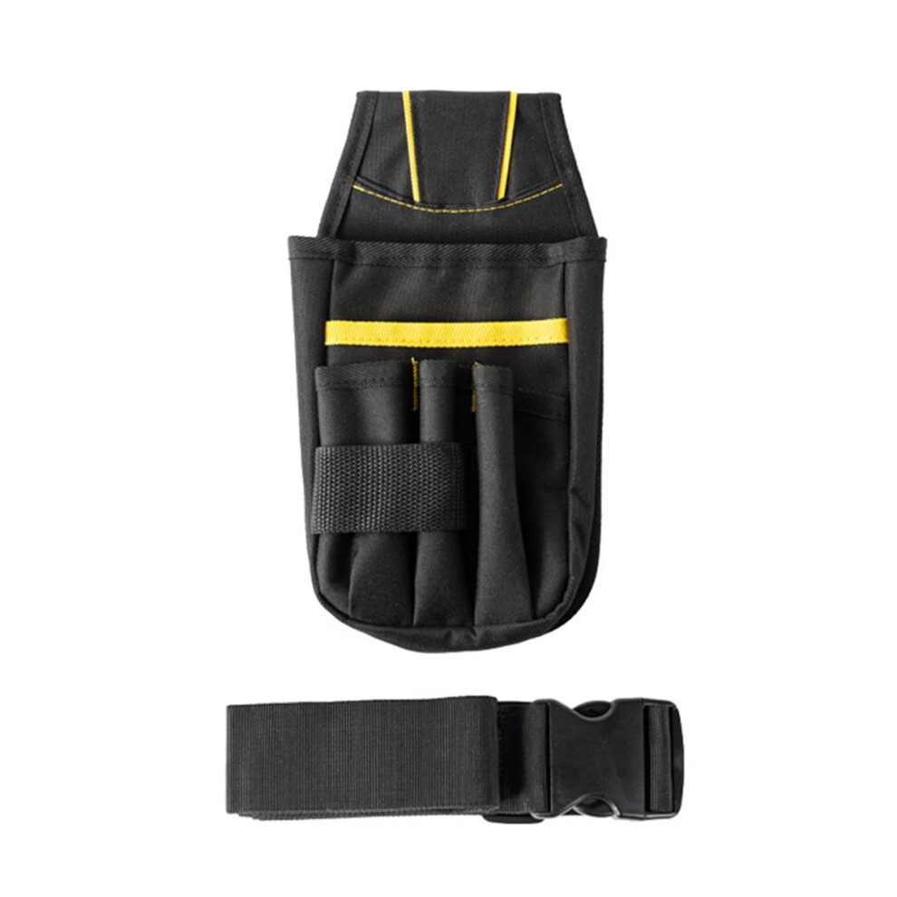 Onb7-Tool Pouch With Belt Clip Multi-Pocket Organizer For Electricians Construction Maintenance 4853765196572