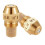 ONB7-2 Pcs Solid Oil Burner Nozzle 0.85-80 B Replacement Brass 80 Degree 1