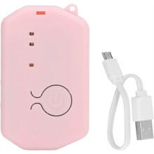 ONB7-Infusionsalarm, wiederaufladbares USB-Nachtlicht zur Überwachung der Flüssigkeitszufuhr (Pink)