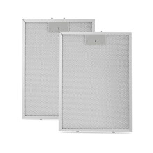 ONB7-2Pcs BPPFA30 Range Hood Grease Filter Replacement for BORAN QP130 QP130BL QP130BLC QP130SS Mesh