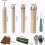 ONB7-9 Pcs Knapping Tools, Kit for Pros and Beginners, Crafting Obsidian Stone Crystal 5