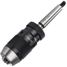 ONB7-B16 1-16mm Steel Self Tighten Keyless Drill Chuck + MT2-B16 Arbor for Lathe MK2