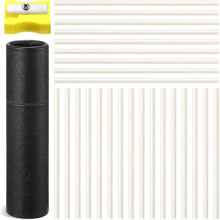 ONB7-Kreidestift-Nachfüllset, 25 Stück, weiße Stoffmarkierungsstifte für Schneiderarbeiten, Quilten, Sticken und DIY-Bastelarbeiten