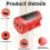 ONB7- Battery Adapter with Type-C Port and DC 12V Outlet,Power Source Replacement for 3