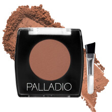 Palladio Brow Powder for Eyebrows, Soft and Natural Eyebrow Powder with Jojoba Oil & Shea Butter, Helps Enhance & Define Brows, Compact Size for Purse