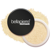 Bellapierre Loose Mineral Foundation SPF 15 ? Pure Powder Base, Full Coverage Mineral Makeup, Matte Finishing & Setting, Lightweight, Talc-Free &