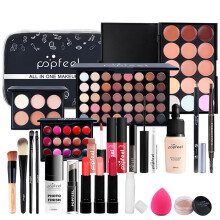 Professional Makeup Set,MKNZOME 24 Pcs Cosmetic Make Up Set With Makeup Bag Portable Travel Make-up Palette Birthday Xmas Gift Set Full Sizes