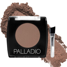 Palladio Brow Powder for Eyebrows, Soft and Natural Eyebrow Powder with Jojoba Oil & Shea Butter, Helps Enhance & Define Brows, Compact Size for Purse