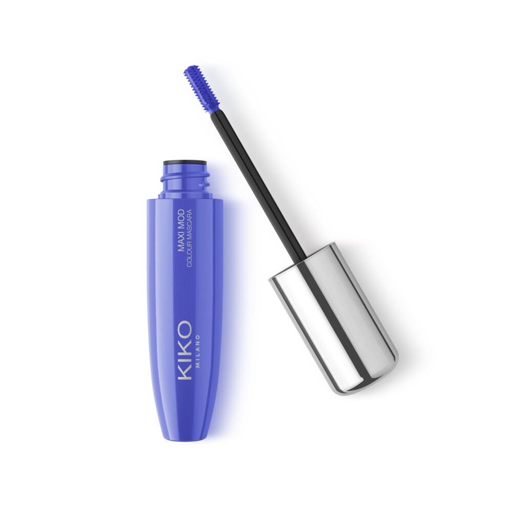 Kiko Milano Maxi Mod Colour Mascara 01, Colour Mascara With A Mini Applicator For Maximum Volume