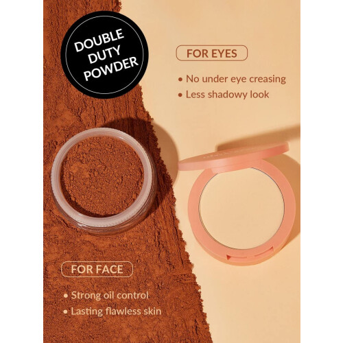 SHEGLAM Insta-Ready Face Powder Loose Under Eye Setting Powder - Cocoa Loco 1