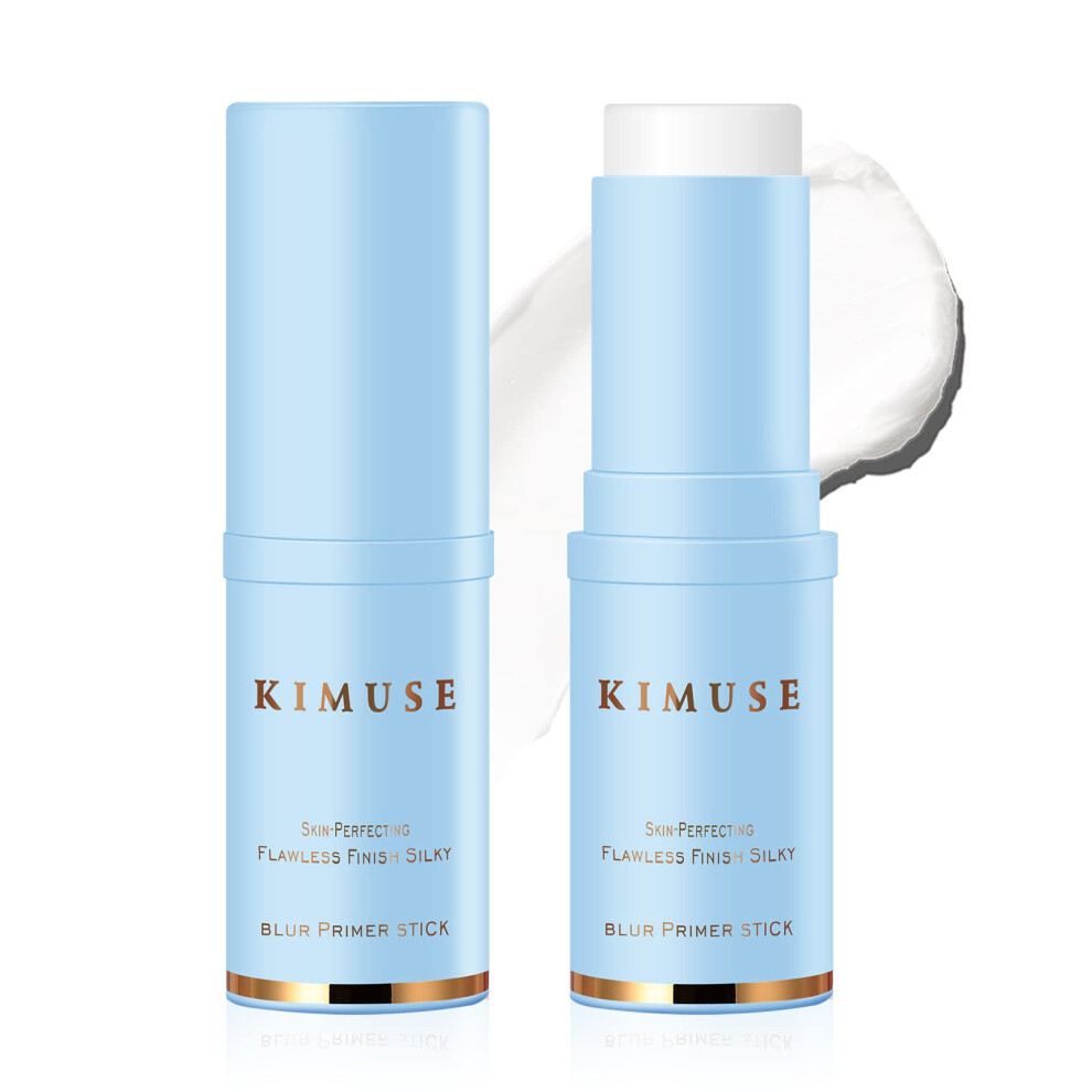 Kimuse Primer Face Makeup Blur Primer Stick, Lightweight, Smooths, Long-Lasting, Minimize Pores, Flawless Finish, Face Primer For All Skin Types