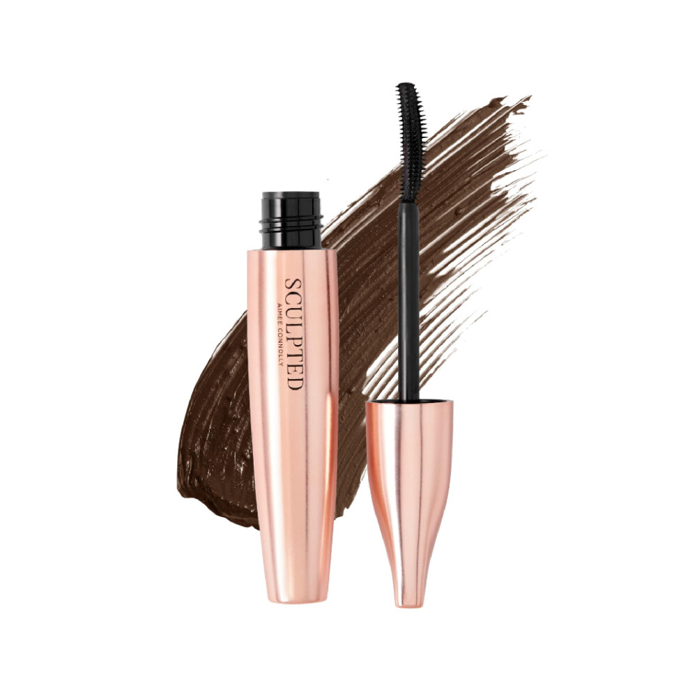 Sculpted By Aimee Connolly Brown My Mascara By Sculpted By Aimee - 12Ml Ultra- Mascara, Pigment Lengthening, Thickening And Volumising For Long Volume Lashes, Vegan Formula
