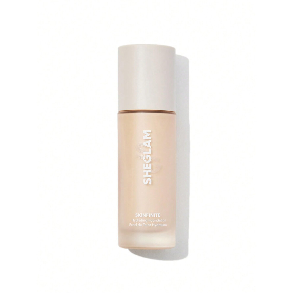 Sheglam Skinfinite Hydrating Foundation Flawless Dewy Foundation Hydrating Coverage Invisible Pore Concealer Pore-Less Non-Greasy Lightweight Natural